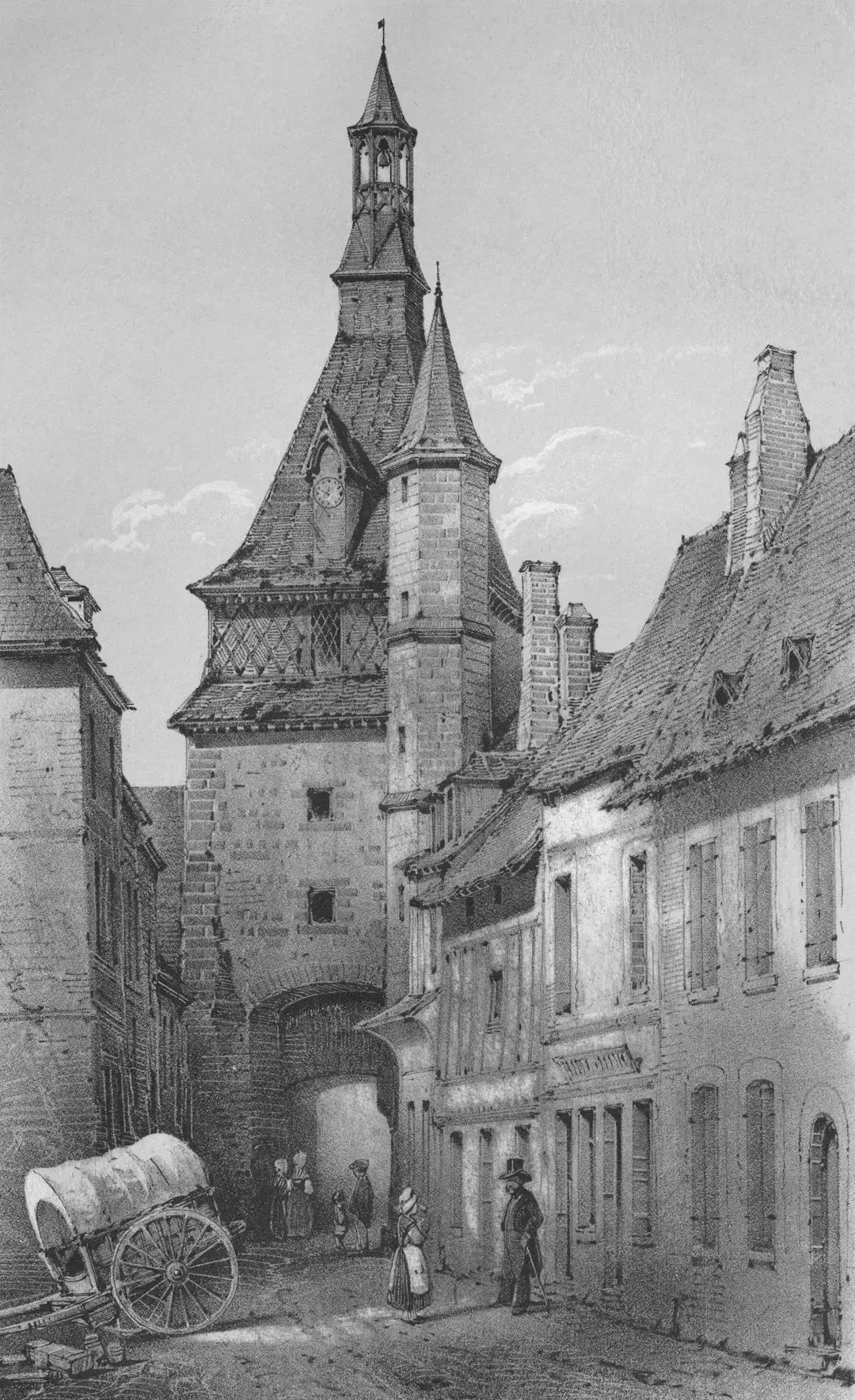 The Art of Drawing Readers In: Your attractive post title goes here Architecture Pittoresque ou Monuments des xveme. Et xvieme. Siecles: Chateaux De France des XV et XVI Siecles: Pl. 42, Tour De LHorloge De St. Fargeau (Yonne) 1860 Part of a set. See all set records Victor Petit (French, 1817–1874) published by Charles Boivin (publisher and editor); Lith de Godard a Paris (printer) France, 19th century https://www.clevelandart.org/art/2014.696.41